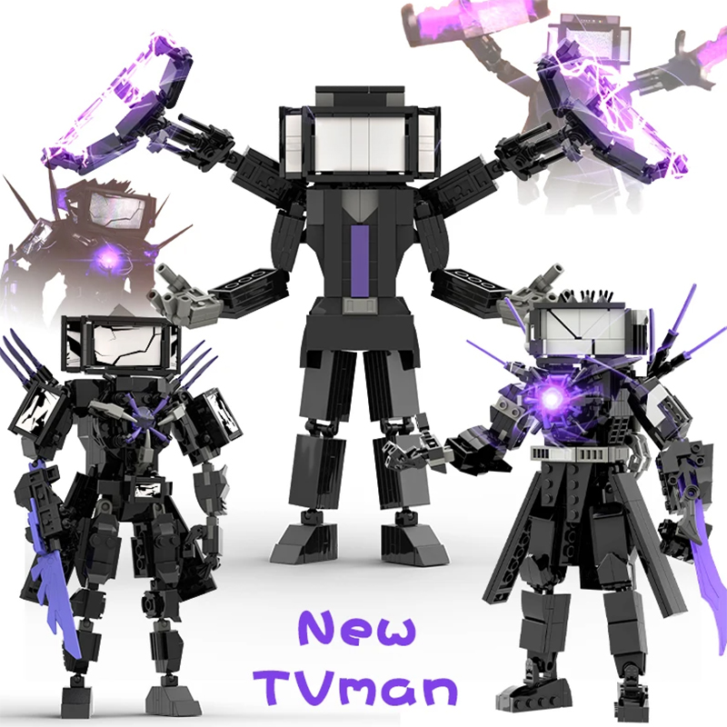 Kids Xmas Toys Ideas - ストームビディトイレティタン軍団vsモニターg-manテレビマンビルディングブロックセット、アニメーションフィギュア、子供のおもちゃモデル、クリスマスギフトのアイデア