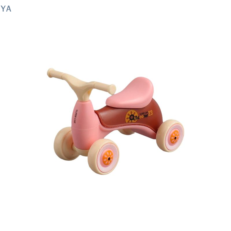 Kids Toys Cars - [L]シミュレーションミニかわいいキッズバランスカー四輪ベビースライディングスクーター装飾品クリエイティブアセンブリ子供用車のおもちゃギフト