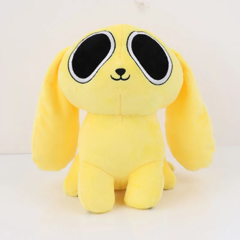 Kids Toys Yellow - カワイイ-黄色の犬のぬいぐるみ,アニメキャラクターのぬいぐるみ,子供,女の子,誕生日プレゼント,22cm