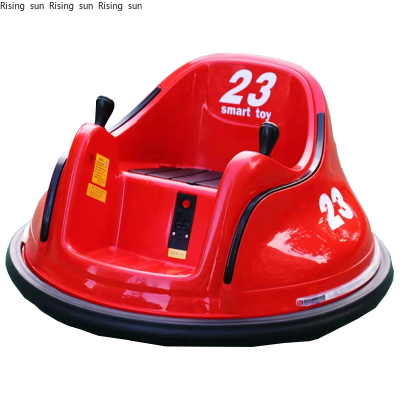 Kids Toys Zone - 工場青赤白黄6v電動バンパーカー子供幼児用おもちゃ電動360度回転ゾーンバンパーキッズバンパーカー