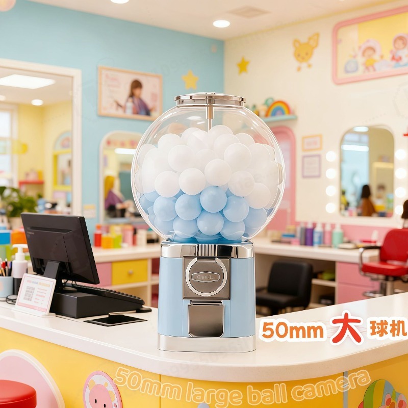Kids Toys Vending Machine - 50MMカプセルトイボール、自動販売機用デスクトップ抽選ボール、商業施設のオープニング、年次パーティー、子供向けホームゲームの小道具
