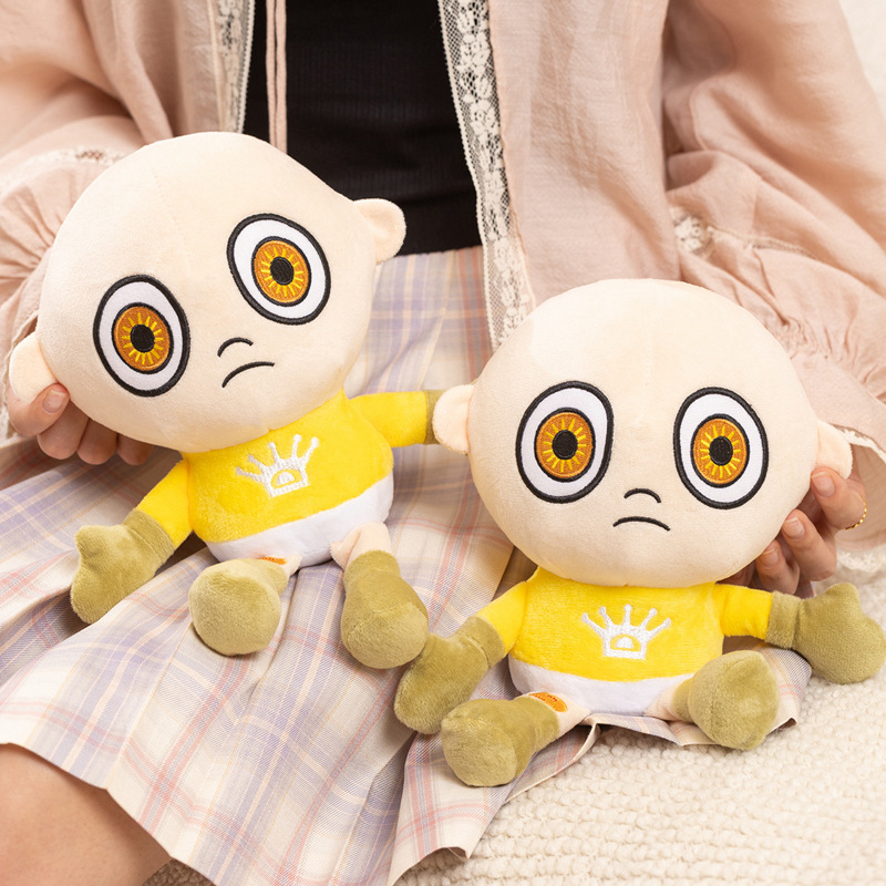 Kids Toys Yellow - 26cm 黄色のぬいぐるみ かわいい赤ちゃんぬいぐるみ ソフトドール ゲームぬいぐるみ 子供のおもちゃ