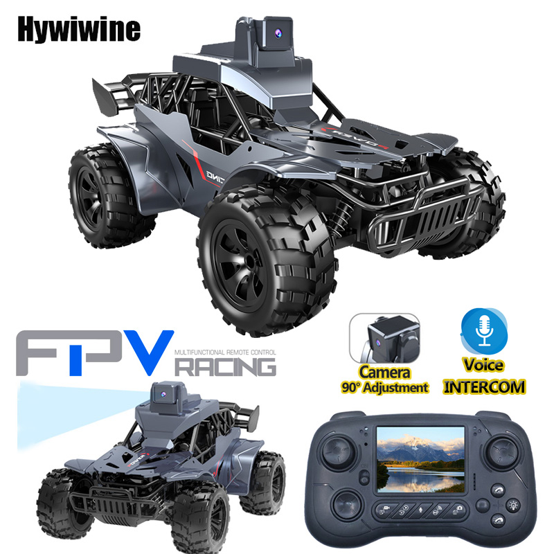 Kids Toys Under 50 - カメラ付きRCカー、LCDリモコン、FPVリアルタイム伝送、高速音声チャット、2.4Gリモコンカー、サイン付きおもちゃ、子供向け