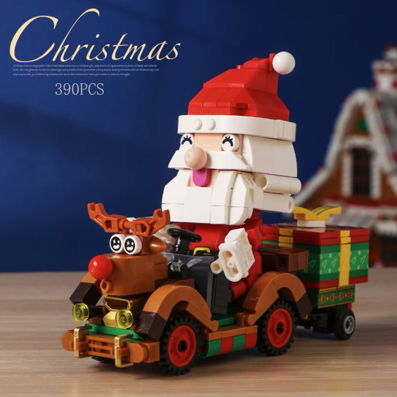 アイデアサンタクロースオルゴールビルディングブロッククリスマ - Kids Xmas Toys Ideas のレビューと価格