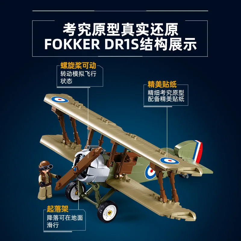 ソップウィッチ キャメル WW1 戦闘機モデル ビルディング - Kids Toys Uk のレビューと価格
