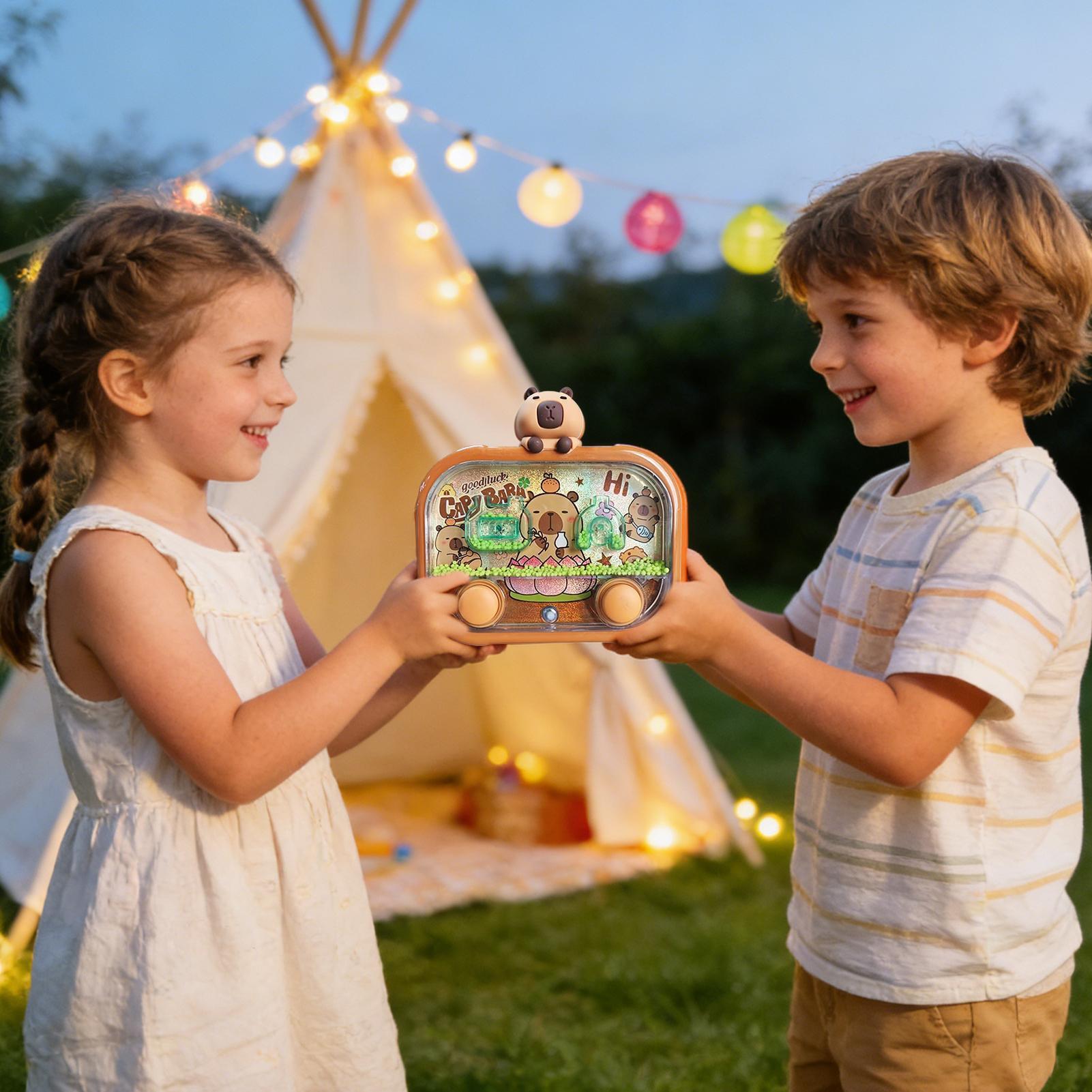 カピバラ型ハンドヘルドウォーターゲーム（LEDライト付き）、 - Kids Y Toys のレビューと価格