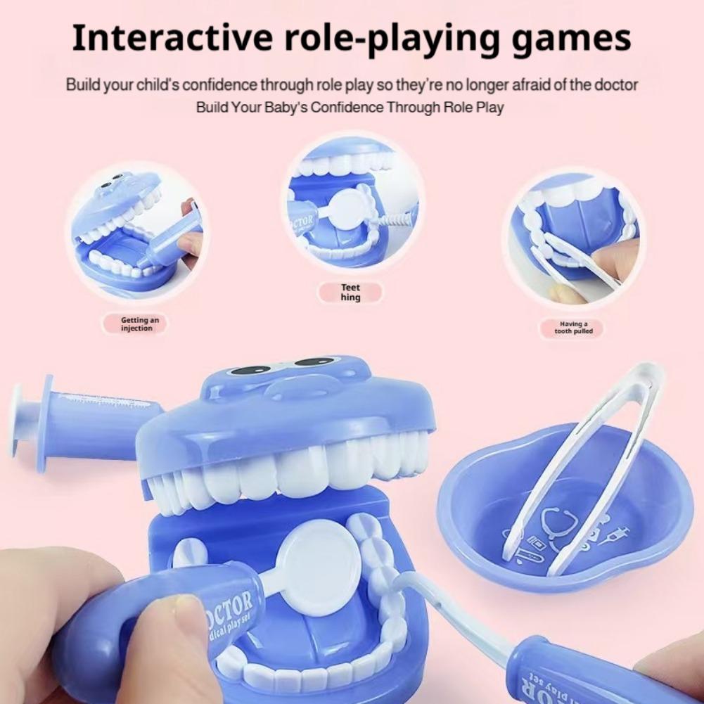子供用歯医者おもちゃキット シミュレーションドクターごっこ遊 - Kids Toys Doctor Set のレビューと価格