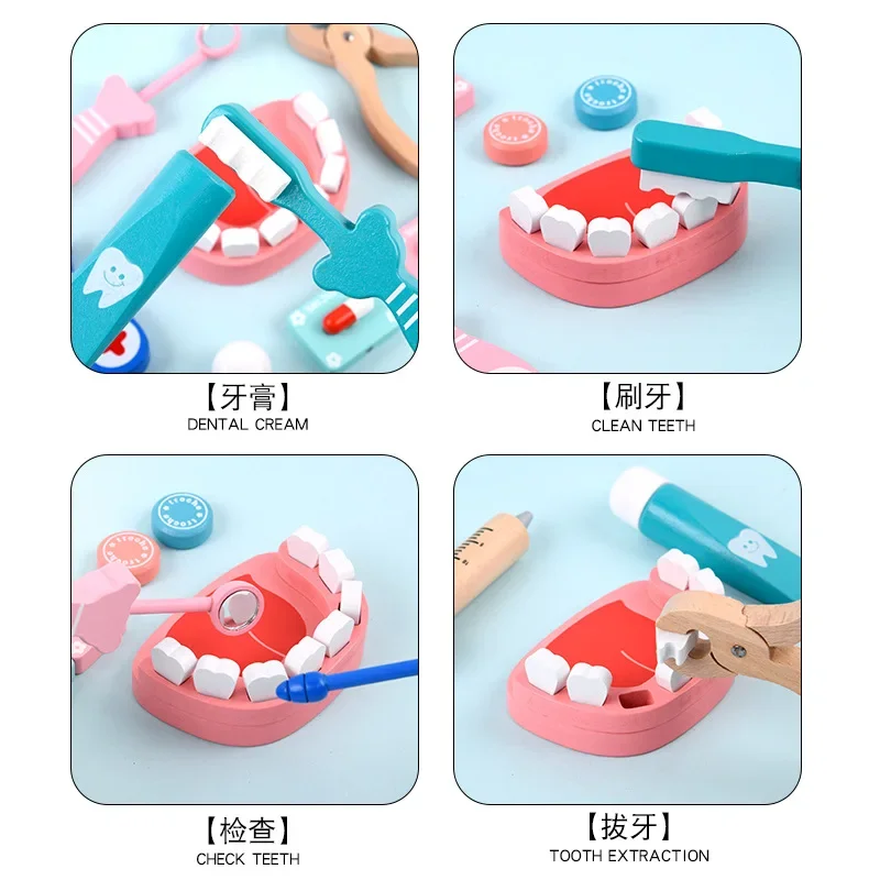 ドクターおもちゃ子供用セットキッズ木製ごっこ遊びキットゲーム - Kids Toys Doctor Set のレビューと価格