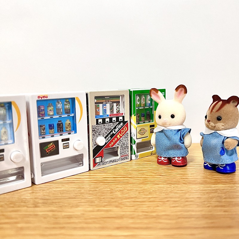 ガシャポンカプセル玩具ミニドリンクレトロ自動販売機ミニチュア - Kids Toys Vending Machine のレビューと価格