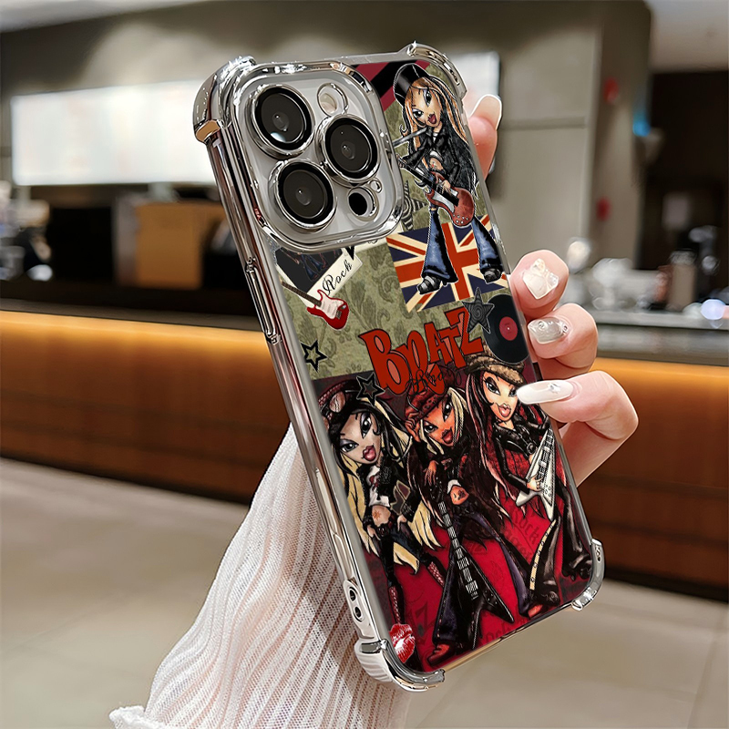 アニメファッション可愛い人形ブラッツメッキ加工スマホケース  - Xiaomi Kids Toys のレビューと価格