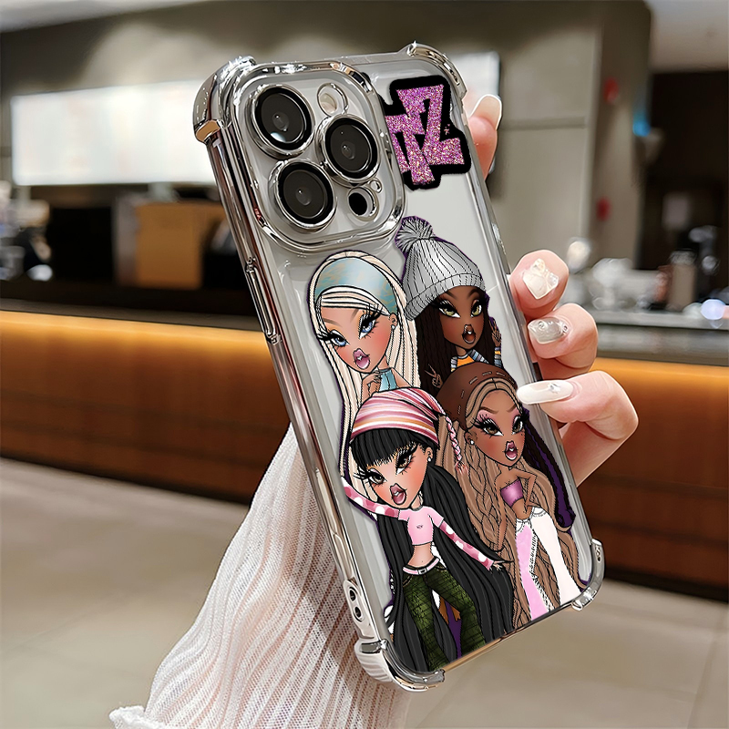 アニメファッション可愛い人形ブラッツメッキ加工スマホケース  - Xiaomi Kids Toys のレビューと価格