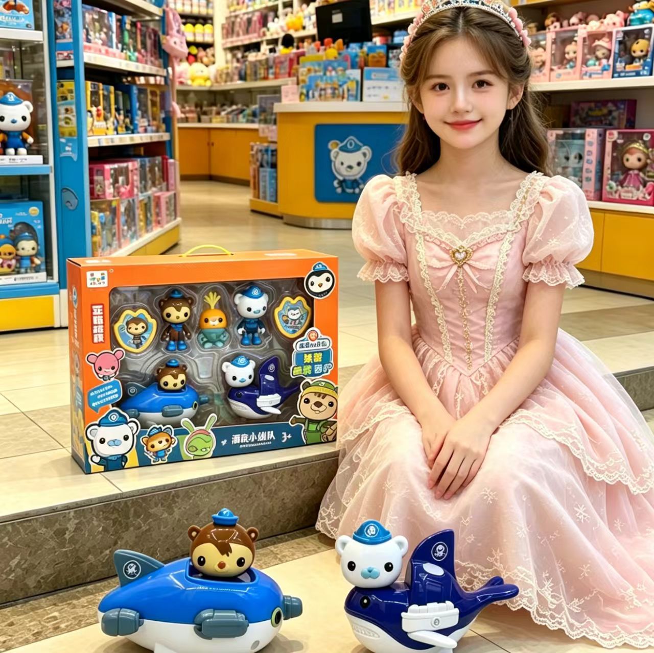 オリジナルオクトープレイセット オーシャンシー・オクトポッド - Best Kids Toys Xmas のレビューと価格