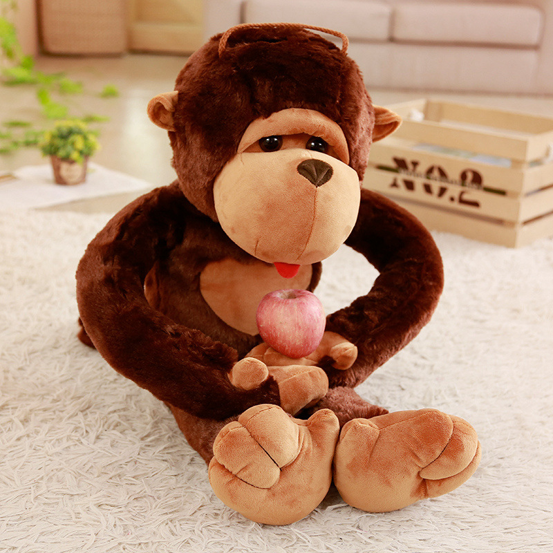 大きなぬいぐるみゴリラ、猿のぬいぐるみ、枕、かわいい誕生日プ - Best Kids Toys Xmas のレビューと価格