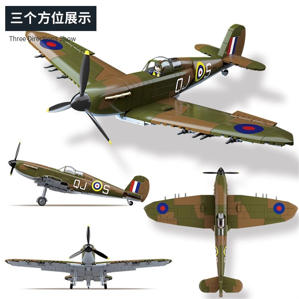 第二次世界大戦陸軍軍人SWAT英国：スピットファイア戦闘機F - Kids Toys Uk のレビューと価格