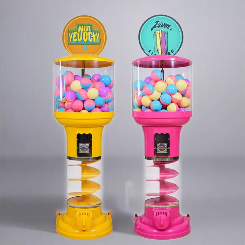 プラスチック製ボールカプセル自動販売機 コイン式ガムボールマ - Kids Toys Vending Machine のレビューと価格