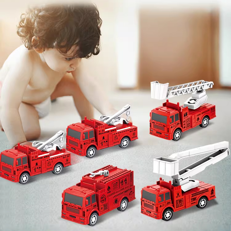 1個入り子供用おもちゃ車、慣性式清掃車モデル、プルバック式工 - Kids Toys Cars のレビューと価格