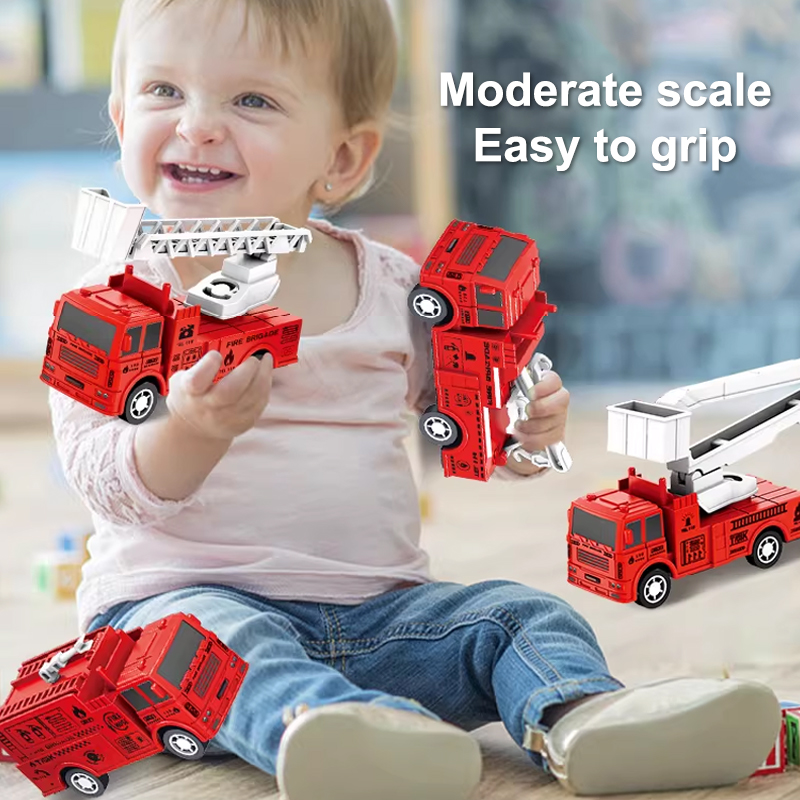 1個入り子供用おもちゃ車、慣性式清掃車モデル、プルバック式工 - Kids Toys Cars のレビューと価格