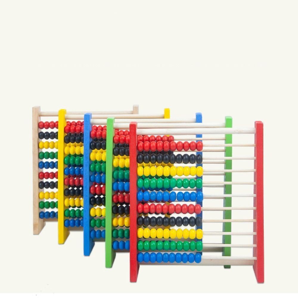 耐久性のある木製そろばん 教育用 赤青黄 計算ラック 知能開 - Kids Toys Yellow のレビューと価格