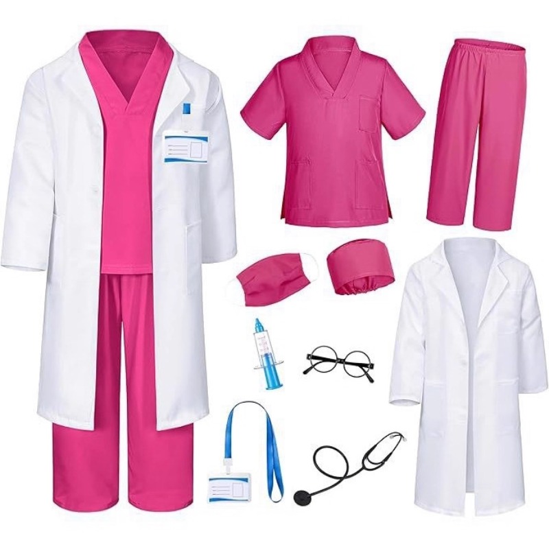 キッズドクターナースごっこ遊びセット白衣おもちゃバッグ幼稚園 - Kids Toys Doctor Set のレビューと価格