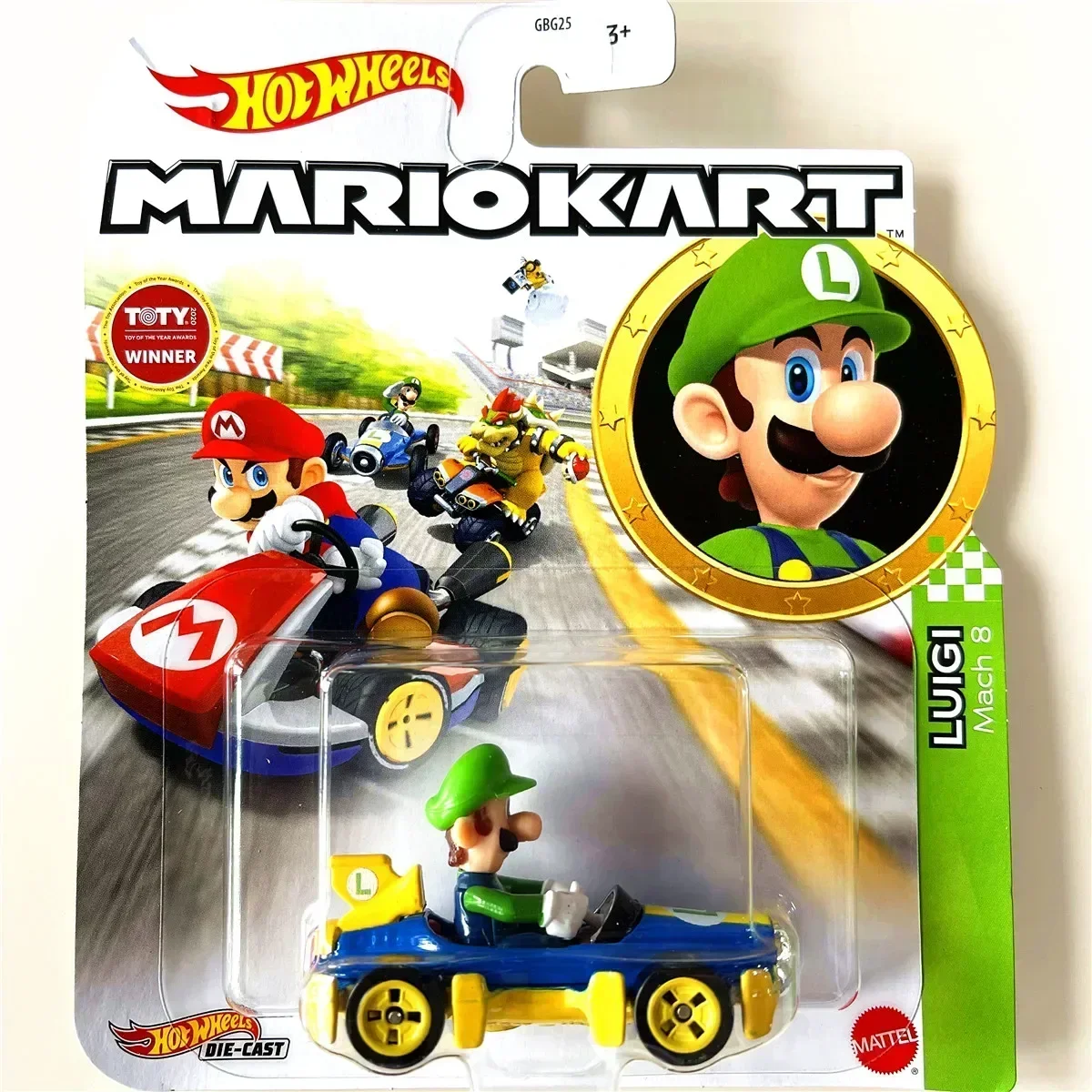 オリジナルホットホイールマリオカート1:64ダイキャストクッ - Kids Toys Cars のレビューと価格