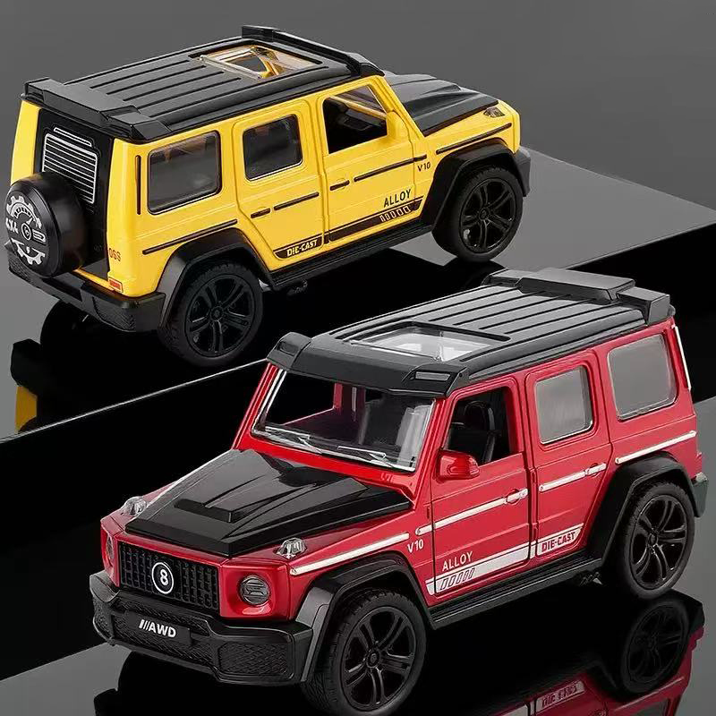1:28スケールの鋳造合金製おもちゃの車、ドアが開く、プルバ - Kids Y Toys のレビューと価格