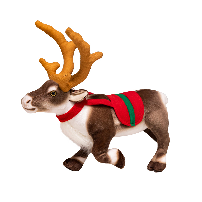 かわいいトナカイのぬいぐるみ、クリスマスのトナカイのぬいぐる - Best Kids Toys Xmas のレビューと価格