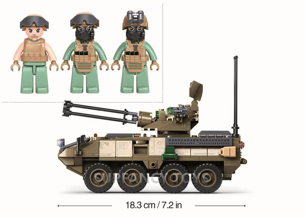 スラバン 310ピース OEF ストライカー-ADS ビルデ - Kid Toys Ads のレビューと価格