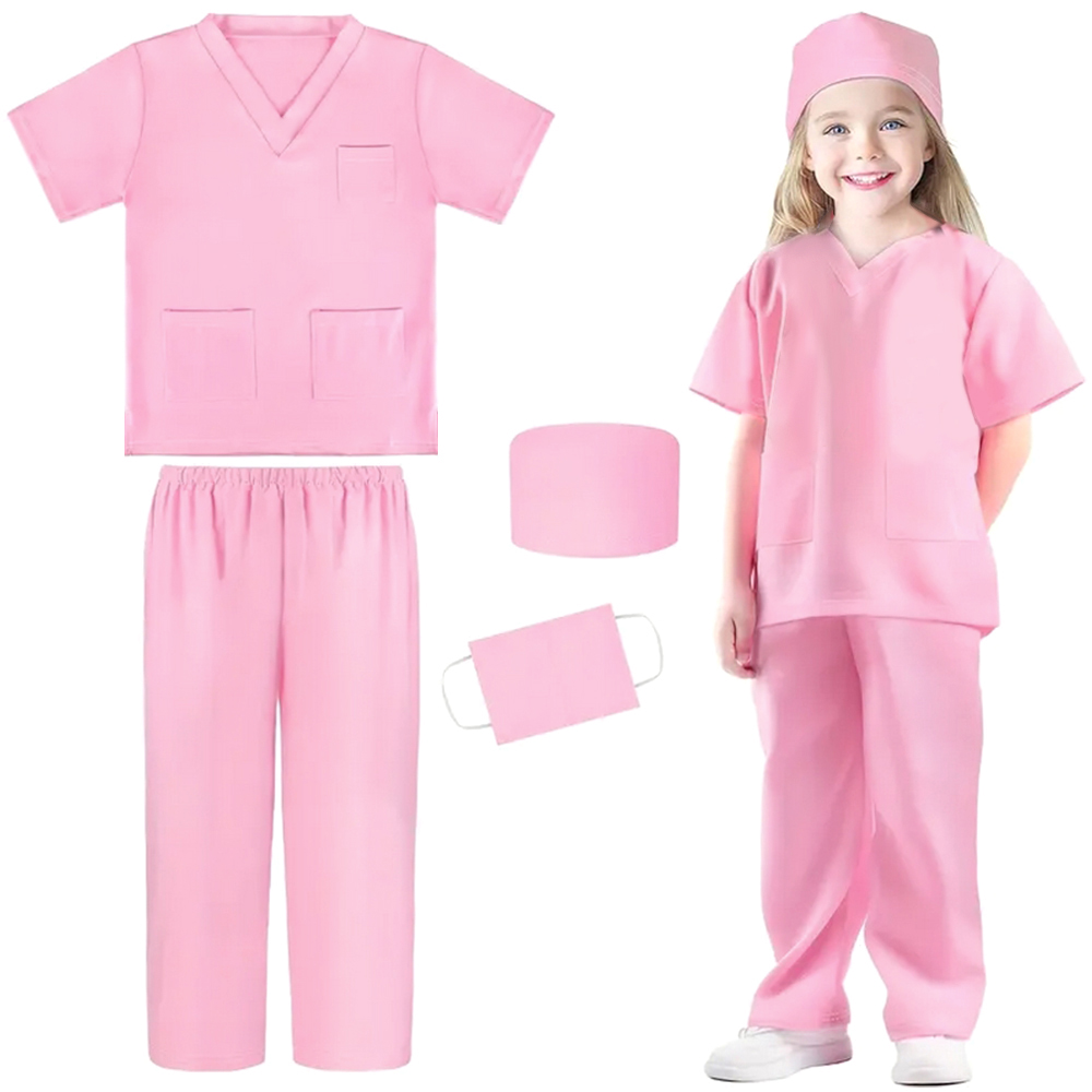 子供用ごっこ遊びおもちゃセット、医者と看護師のコスチューム、 - Kids Toys Doctor Set のレビューと価格