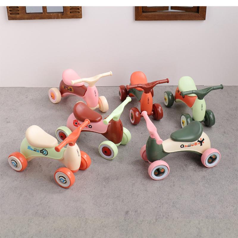 1 個シミュレーションミニかわいい子供用バランスカー四輪ベビ - Kids Toys Cars のレビューと価格