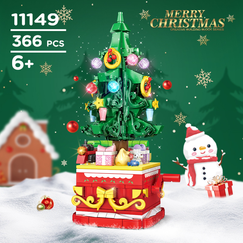 クリスマスツリービルディングブロック冬の村創造性クリスマス家 - Best Kids Toys Xmas のレビューと価格