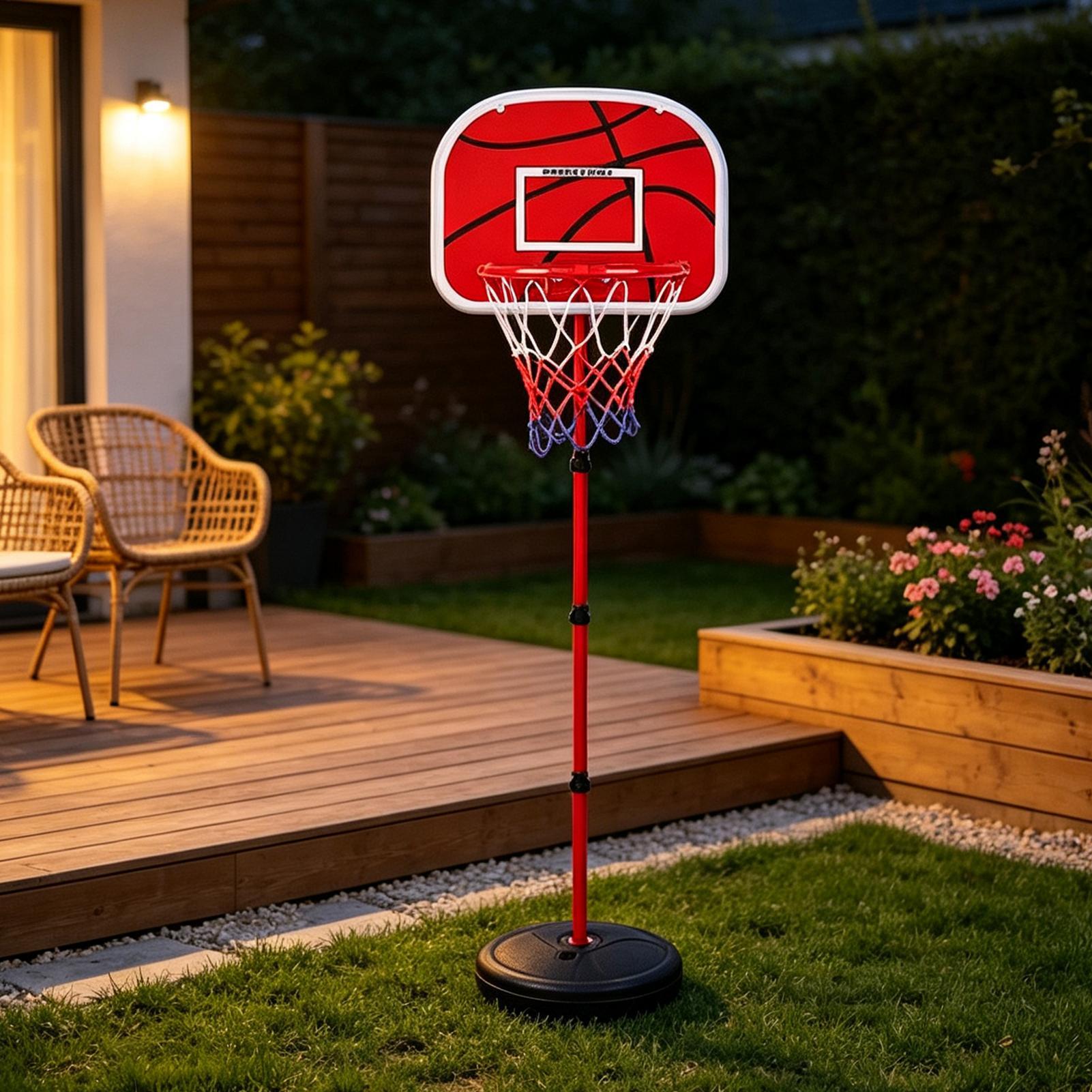 バスケットボールフープ 子供用 調節可能なスポーツ玩具 ボー - Kids Toys Basket のレビューと価格