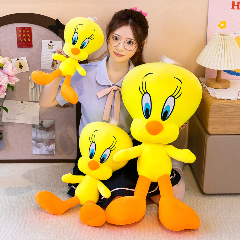 大きなサイズのかわいいトゥイーティー鳥のぬいぐるみ、柔らかい - Kids Toys Yellow のレビューと価格