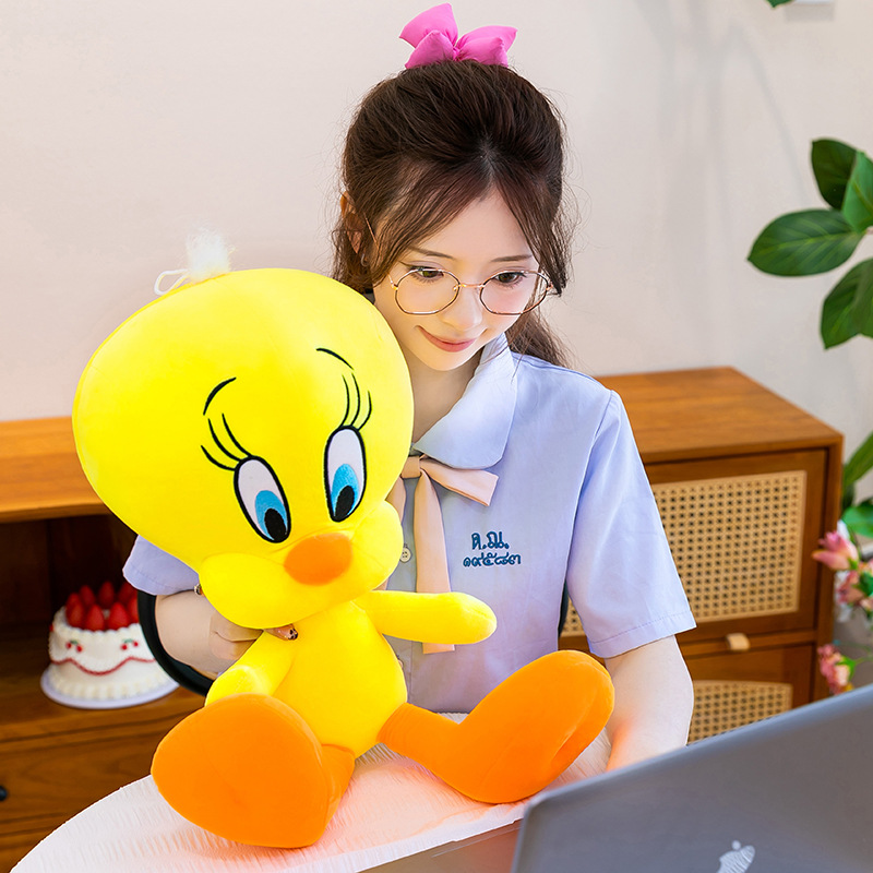 大きなサイズのかわいいトゥイーティー鳥のぬいぐるみ、柔らかい - Kids Toys Yellow のレビューと価格