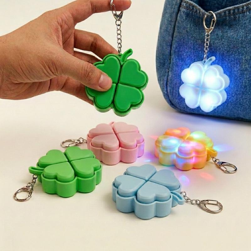 【AD】幸運の四つ葉のクローバー LEDライトアップキーホル - Kid Toys Ads のレビューと価格