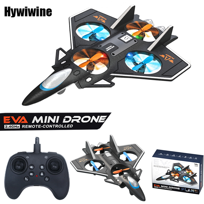Rc 飛行機戦闘機 2.4 グラムドローンリモコンヘリコプタ - Kids Toys Under 50 のレビューと価格