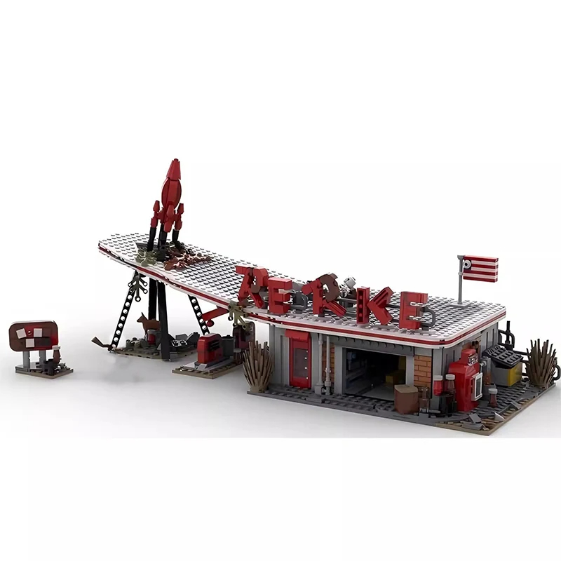 MOC ゲームフォールアウト 4 レッドロケットトラックスト - Kids Xmas Toys Ideas のレビューと価格