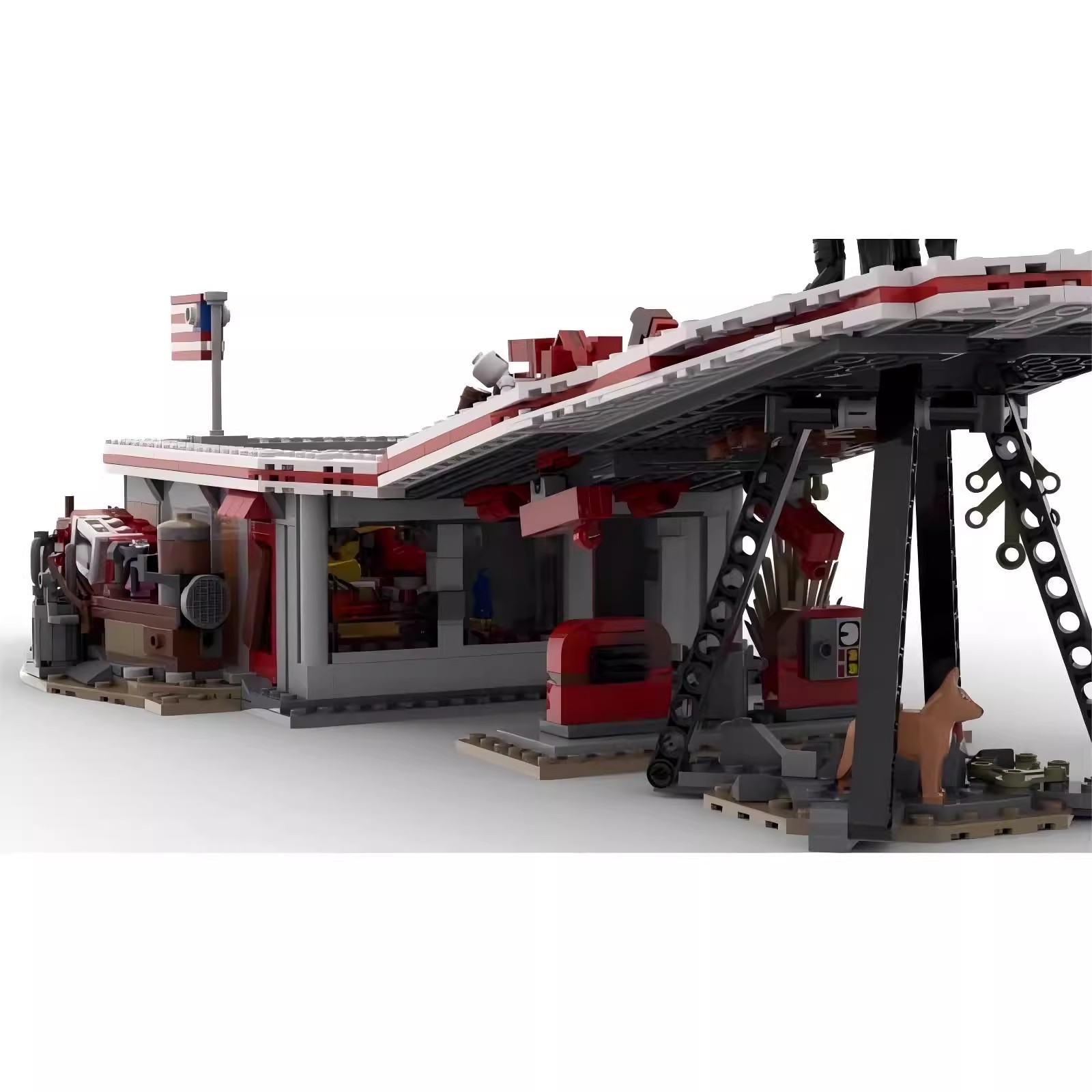 MOC ゲームフォールアウト 4 レッドロケットトラックスト - Kids Xmas Toys Ideas のレビューと価格
