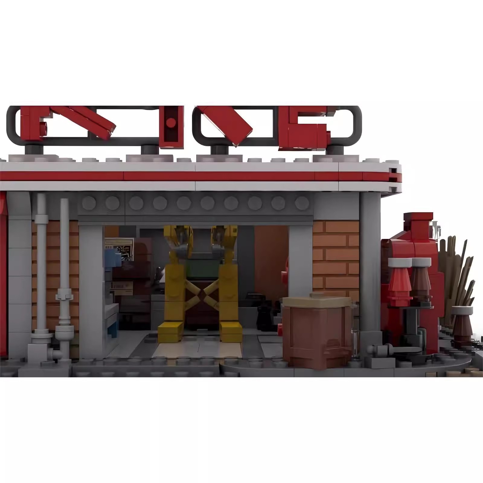 MOC ゲームフォールアウト 4 レッドロケットトラックスト - Kids Xmas Toys Ideas のレビューと価格